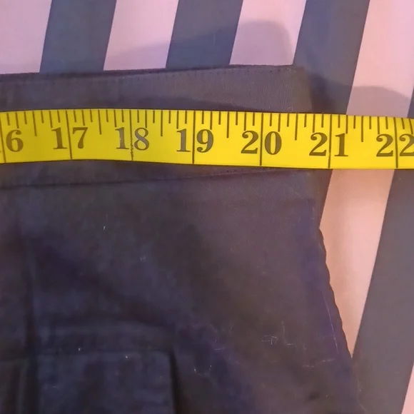 DOLLSKILL 1X DELIAS BLACK MAXI CARGO SKIRT SLITS ON SIDES DRAWSTRING POCKETS - Picture 6 of 10